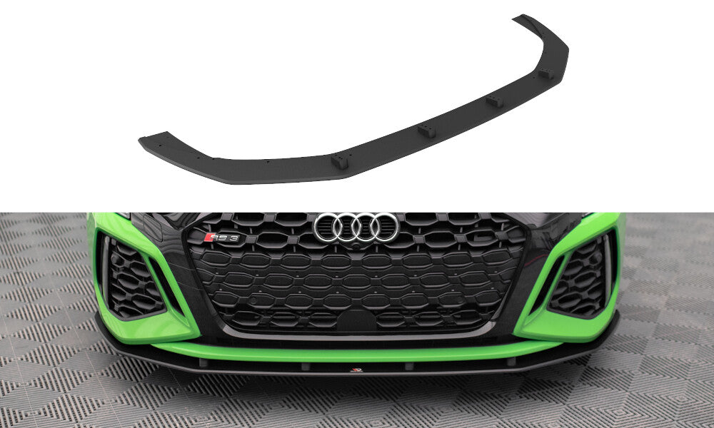Street Pro Frontlippe passend für Audi RS3 8Y schwarz matt