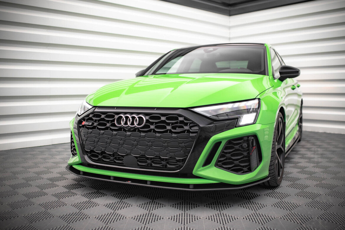Street Pro Frontlippe passend für Audi RS3 8Y schwarz matt