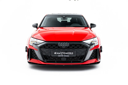 Street Pro Frontlippe passend für Audi RS3 Sportback 8Y FL schwarz matt