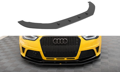 Street Pro Frontlippe passend für Audi RS4 B8 schwarz matt