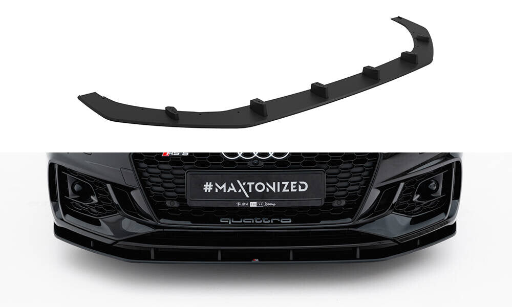 Street Pro Frontlippe passend für Audi RS5 Coupe / Sportback F5 schwarz matt
