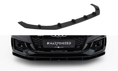 Street Pro Frontlippe passend für Audi RS5 Coupe / Sportback F5 schwarz matt
