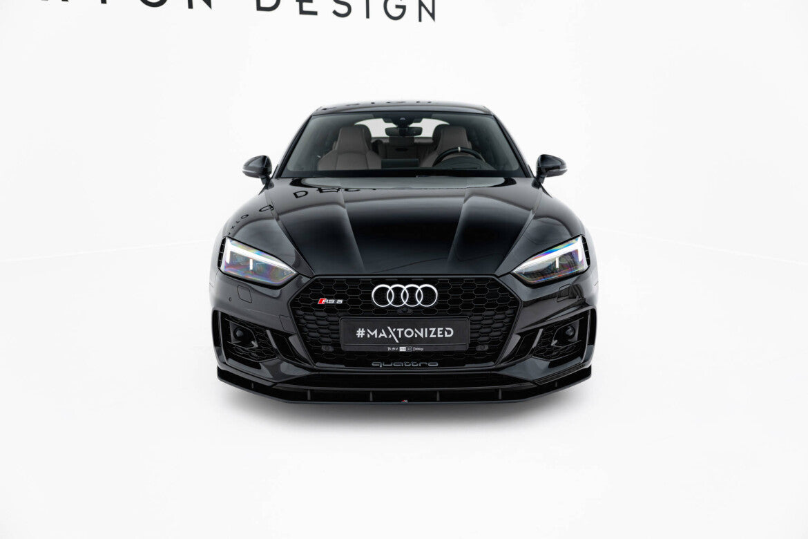 Street Pro Frontlippe passend für Audi RS5 Coupe / Sportback F5 schwarz matt
