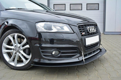Street Pro Frontlippe passend für Audi S3 8P FL schwarz matt