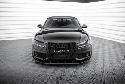 Street Pro Frontlippe passend für Audi S5 / A5 S-Line 8T schwarz matt