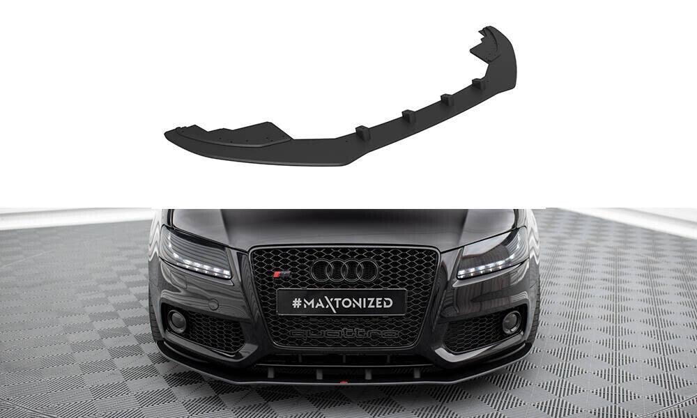 Street Pro Frontlippe passend für Audi S5 / A5 S-Line 8T schwarz matt