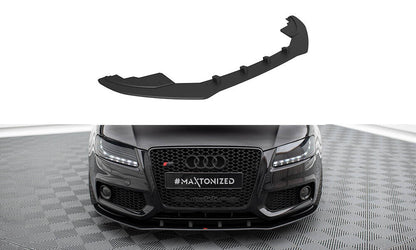 Street Pro Frontlippe passend für Audi S5 / A5 S-Line 8T schwarz matt