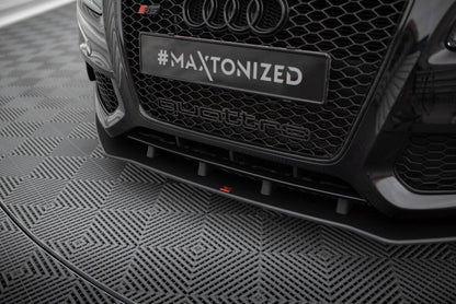 Street Pro Frontlippe passend für Audi S5 / A5 S-Line 8T schwarz matt
