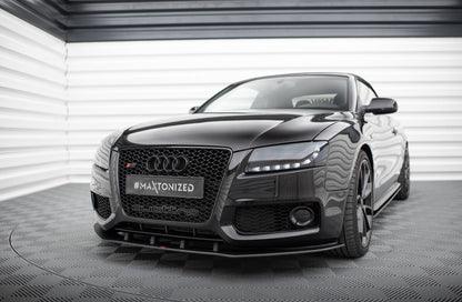 Street Pro Frontlippe passend für Audi S5 / A5 S-Line 8T schwarz matt