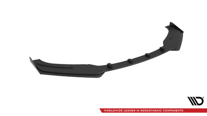 Street Pro Frontlippe passend für Audi TT S / S-Line 8S schwarz matt + Hochglanz Flaps