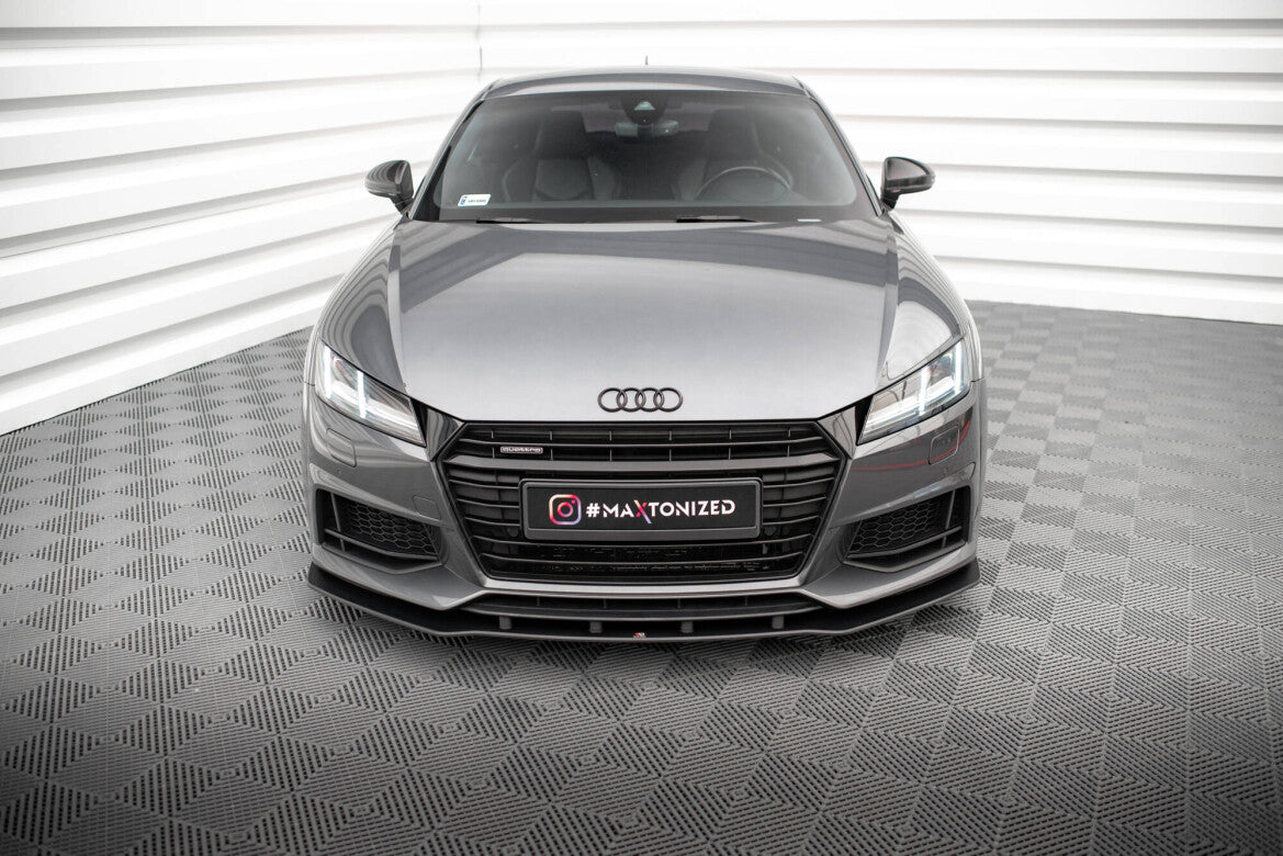 Street Pro Frontlippe passend für Audi TT S / S-Line 8S schwarz matt