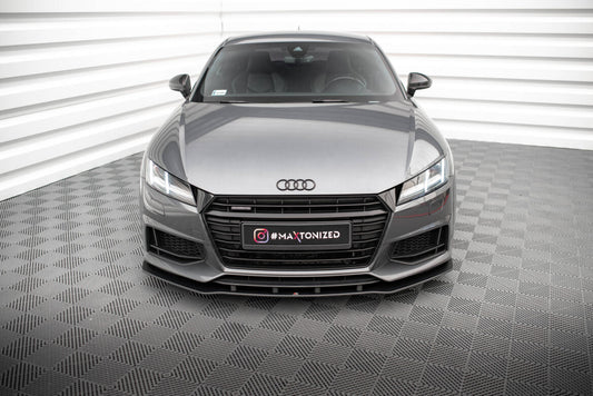 Street Pro Frontlippe passend für Audi TT S / S-Line 8S schwarz matt