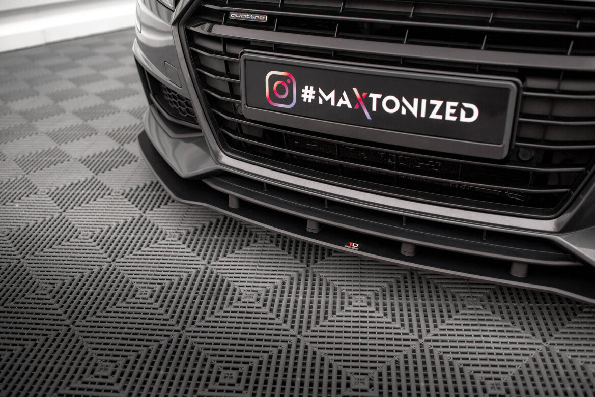 Street Pro Frontlippe passend für Audi TT S / S-Line 8S schwarz matt