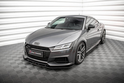 Street Pro Frontlippe passend für Audi TT S / S-Line 8S schwarz matt