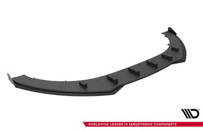 Street Pro Frontlippe passend für Audi TT S / TT S-Line 8J FL schwarz matt + Hochglanz Flaps
