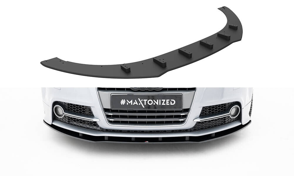Street Pro Frontlippe passend für Audi TT S / TT S-Line 8J FL schwarz matt