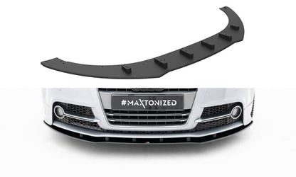 Street Pro Frontlippe passend für Audi TT S / TT S-Line 8J FL schwarz matt
