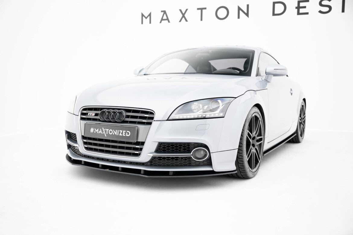 Street Pro Frontlippe passend für Audi TT S / TT S-Line 8J FL schwarz matt