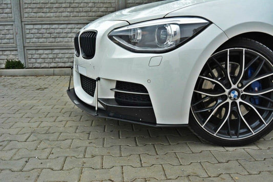 Street Pro Frontlippe passend für BMW 1er F20/F21 M-Power (vor FL) schwarz matt