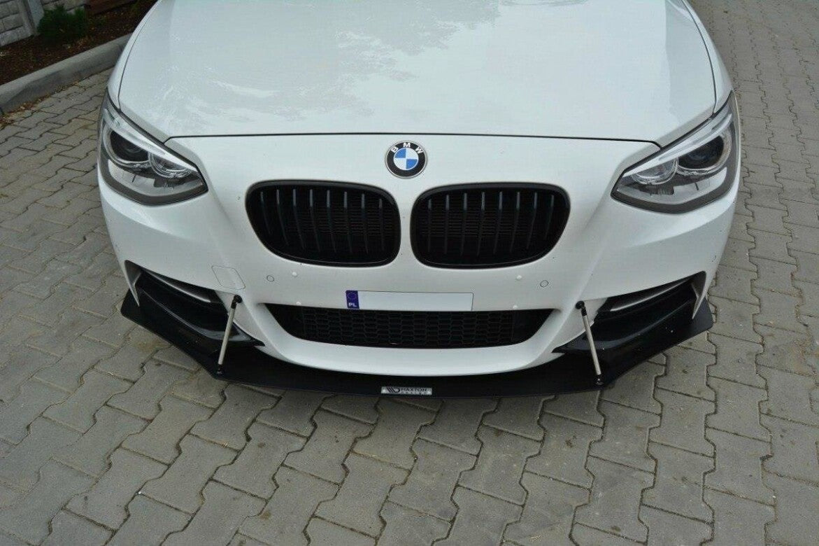 Street Pro Frontlippe passend für BMW 1er F20/F21 M-Power (vor FL) schwarz matt