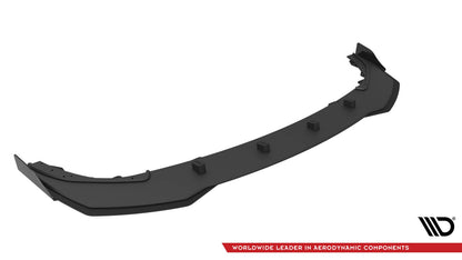 Street Pro Frontlippe passend für BMW 1er M-Paket / M135i / 128ti F40 schwarz matt + Hochglanz Flaps