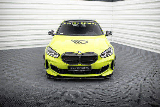 Street Pro Frontlippe passend für BMW 1er M-Paket / M135i / 128ti F40 schwarz matt