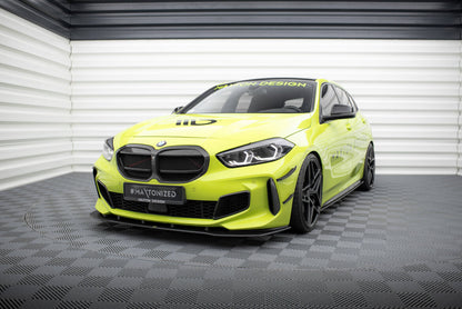 Street Pro Frontlippe passend für BMW 1er M-Paket / M135i / 128ti F40 schwarz matt