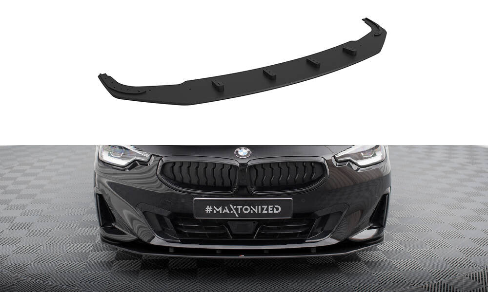 Street Pro Frontlippe passend für BMW 2 Coupe G42 schwarz matt