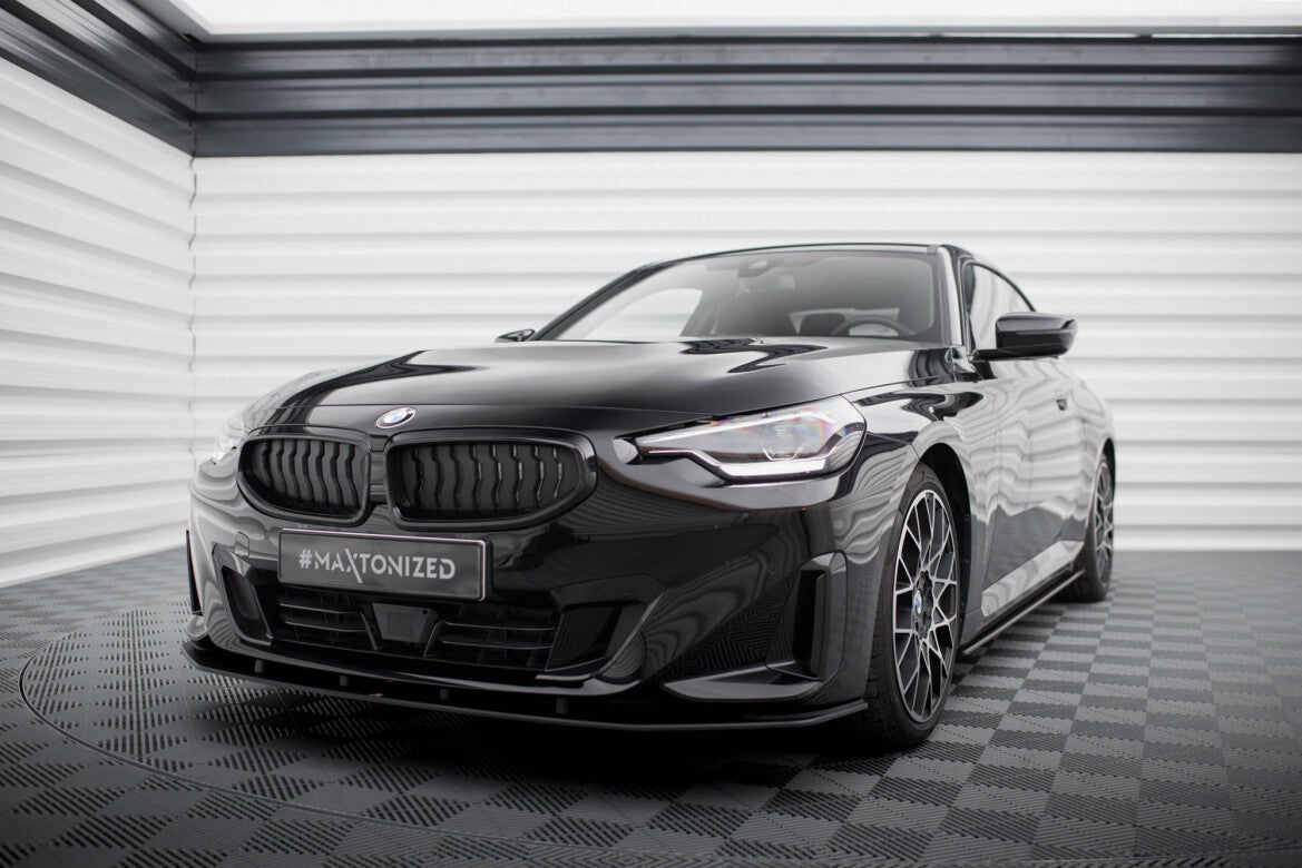 Street Pro Frontlippe passend für BMW 2 Coupe G42 schwarz matt