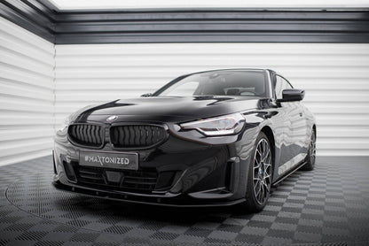 Street Pro Frontlippe passend für BMW 2 Coupe G42 schwarz matt