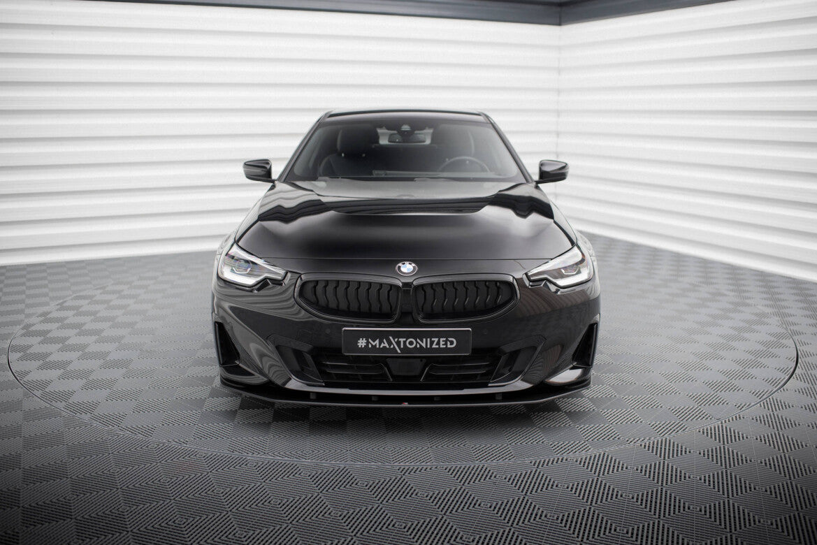 Street Pro Frontlippe passend für BMW 2 Coupe G42 schwarz matt