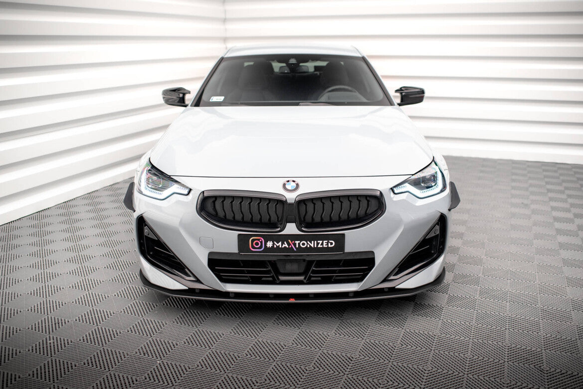 Street Pro Frontlippe passend für BMW 2 Coupe M-Paket / M240i G42 schwarz matt