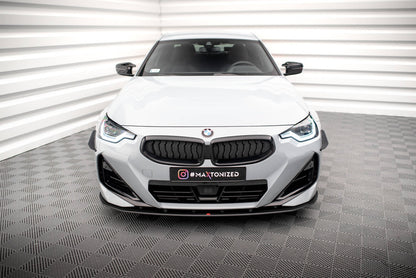 Street Pro Frontlippe passend für BMW 2 Coupe M-Paket / M240i G42 schwarz matt