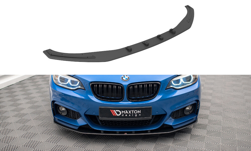 Street Pro Frontlippe passend für BMW 2 M-Paket F22 schwarz matt