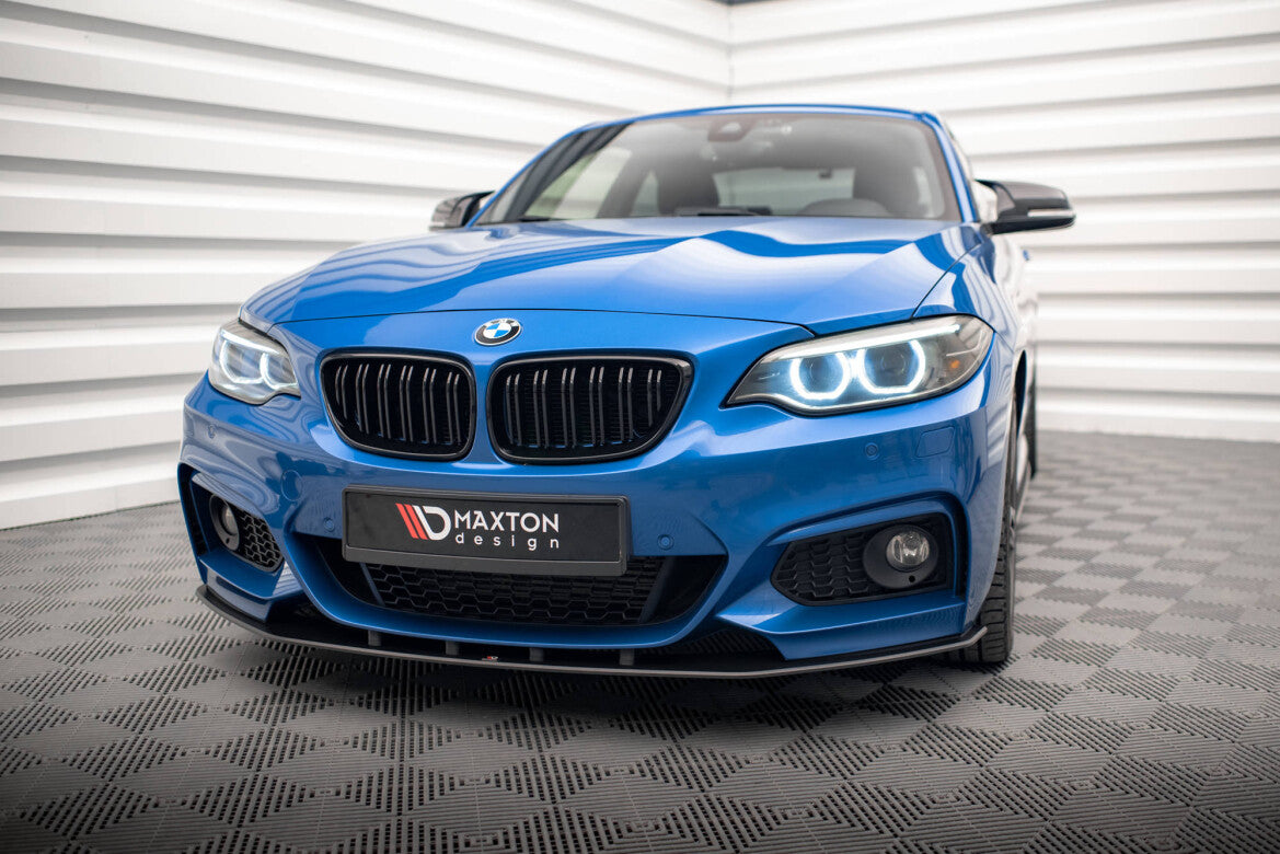 Street Pro Frontlippe passend für BMW 2 M-Paket F22 schwarz matt