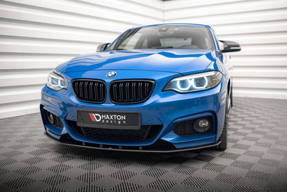 Street Pro Frontlippe passend für BMW 2 M-Paket F22 schwarz matt