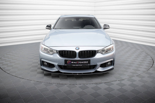 Street Pro Frontlippe passend für BMW 4er Coupe / Gran Coupe / Cabrio M-Paket F32 / F36 / F33 schwarz matt