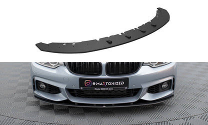Street Pro Frontlippe passend für BMW 4er Coupe / Gran Coupe / Cabrio M-Paket F32 / F36 / F33 schwarz matt