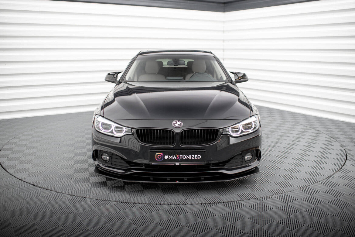 Street Pro Frontlippe passend für BMW 4er Gran Coupe F36 schwarz matt
