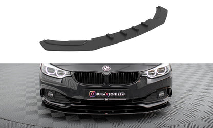 Street Pro Frontlippe passend für BMW 4er Gran Coupe F36 schwarz matt