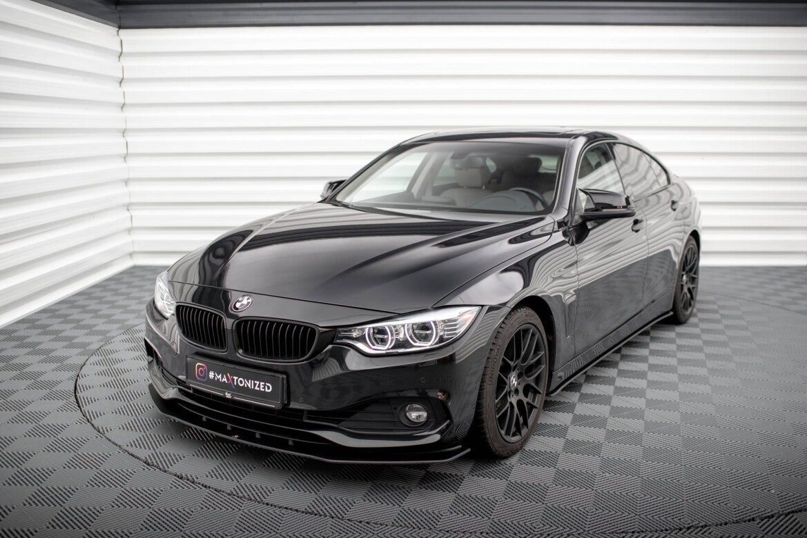 Street Pro Frontlippe passend für BMW 4er Gran Coupe F36 schwarz matt