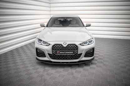 Street Pro Frontlippe passend für BMW 4er Gran Coupe M-Paket G26 schwarz matt
