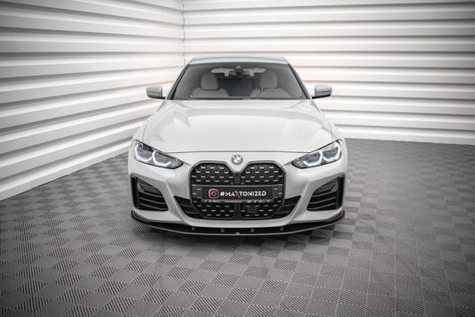 Street Pro Frontlippe passend für BMW 4er Gran Coupe M-Paket G26 schwarz matt