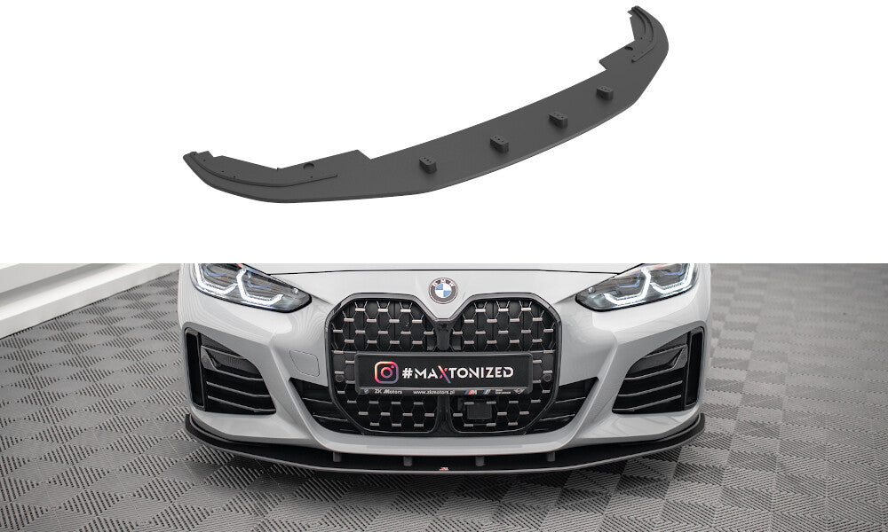 Street Pro Frontlippe passend für BMW 4er Gran Coupe M-Paket G26 schwarz matt