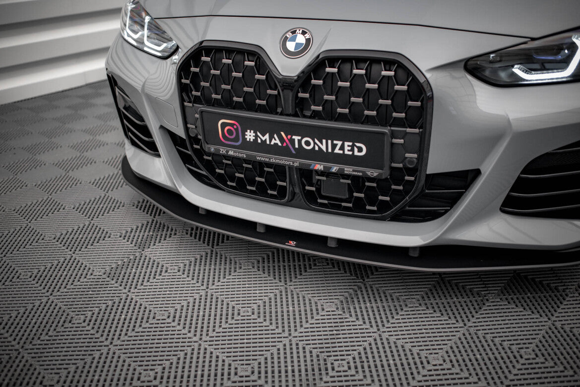 Street Pro Frontlippe passend für BMW 4er Gran Coupe M-Paket G26 schwarz matt