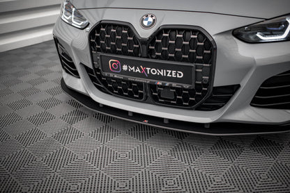 Street Pro Frontlippe passend für BMW 4er Gran Coupe M-Paket G26 schwarz matt