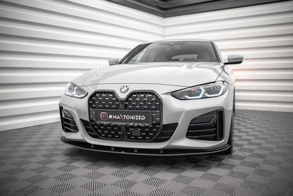 Street Pro Frontlippe passend für BMW 4er Gran Coupe M-Paket G26 schwarz matt