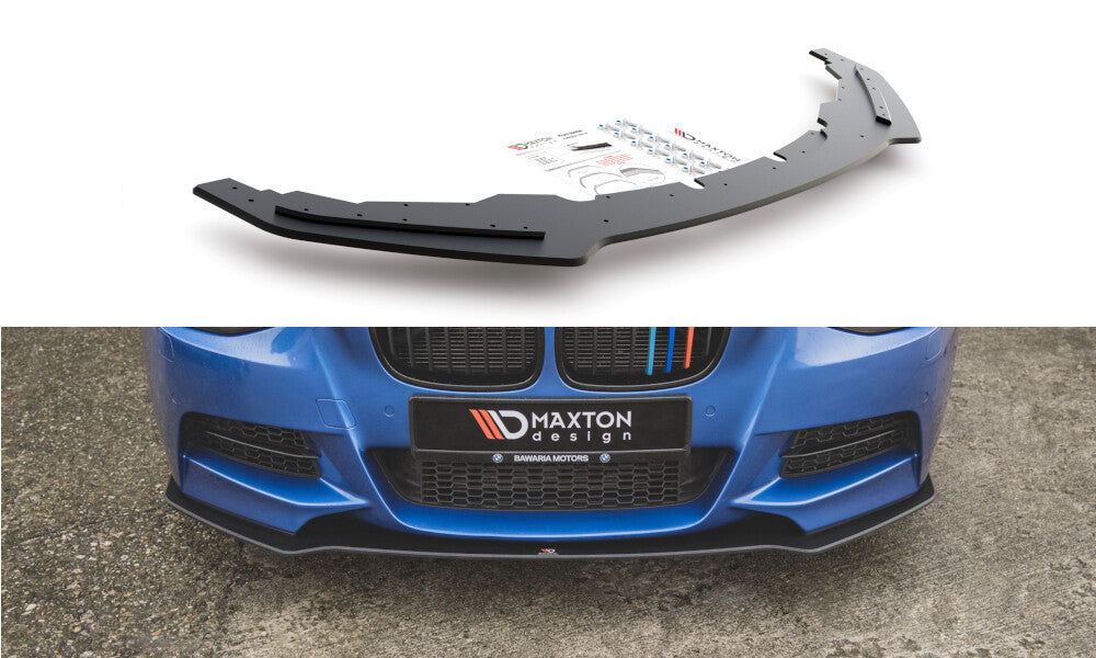 Street Pro Frontlippe passend für BMW M135i F20 schwarz matt