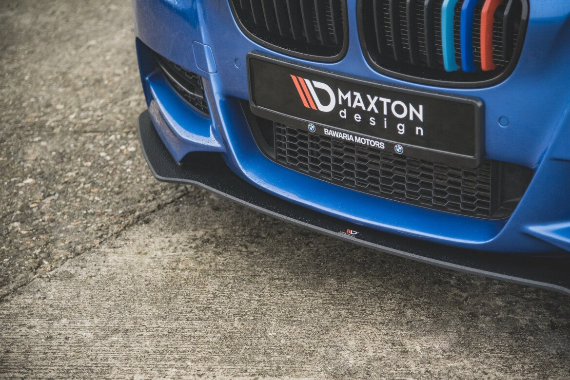 Street Pro Frontlippe passend für BMW M135i F20 schwarz matt