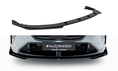 Street Pro Frontlippe passend für BMW M135i F70 schwarz matt + Hochglanz Flaps